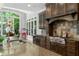 Gourmet kitchen with a large window and granite countertops, perfect for culinary enthusiasts at 4101 Rickenbacker Ne Dr, Atlanta, GA 30342
