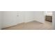 Bright bedroom has a door that leads into the bathroom at 775 Juniper Ne St # 334, Atlanta, GA 30308