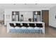 Community kitchen featuring stainless steel appliances, a large island with seating, and modern finishes at 775 Juniper Ne St # 334, Atlanta, GA 30308