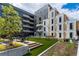 Beautiful courtyard with outdoor seating, hammocks, and well-maintained landscaping, a relaxing outdoor space at 775 Juniper Ne St # 334, Atlanta, GA 30308