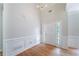 Elegant entryway featuring detailed molding and hardwood floors at 1480 Holly Brook Rd, Snellville, GA 30078
