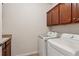 Laundry room with a sink and washer and dryer at 3365 Buffington Ln, Cumming, GA 30040