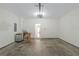 Spacious two-car garage with access door to house at 3399 Lake Frg, Fairburn, GA 30213