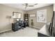 Bedroom with desk, chair, office decor and natural light coming from the exterior window at 4568 Oswood Ct, Tucker, GA 30084