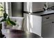 Kitchen features a breakfast nook area in a brightly lit modern decorated home at 4568 Oswood Ct, Tucker, GA 30084