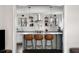 Modern kitchen with an island and bar stools providing seating at 4568 Oswood Ct, Tucker, GA 30084