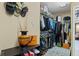 Spacious walk-in closet with shelving, hanging racks, and decor accents at 2502 Oak Hill Ovlk, Duluth, GA 30097