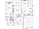 Detailed floor plan showcasing layout of rooms including primary suite, living areas, and garage at 3341 Anna Ruby Ln, Buford, GA 30519