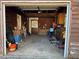 A spacious garage interior with tools and equipment at 3709 Charlotte Dr, Rex, GA 30273