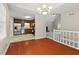 Open concept dining area adjacent to the kitchen with views of the living area at 670 Dena Dr, Canton, GA 30114
