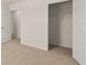 Bedroom with closet, showing bright room with adjacent doors at 1288 Hollingsworth Way, Dacula, GA 30019