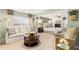 Main bedroom sitting area provides the perfect place to relax and unwind after a long day at 1288 Hollingsworth Way, Dacula, GA 30019