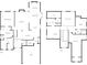 Detailed floor plan showcasing the layout of the home's rooms and dimensions at 1294 Parkview Nw Ln, Kennesaw, GA 30152