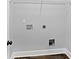 Unfinished laundry room with connections in place, ready for personalization at 210 Joe Green Ln, Canton, GA 30114