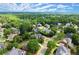 Expansive aerial view of a neighborhood featuring mature trees and well-maintained homes at 3049 Brightwood Se Ln, Marietta, GA 30067