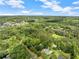 The property has a large backyard, with a view of surrounding trees under a sunny sky at 5902 Wills Orchard Rd, Cumming, GA 30040