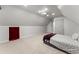 Cozy bedroom featuring a projector, closet, and carpeted floors, perfect for entertainment and relaxation at 5902 Wills Orchard Rd, Cumming, GA 30040