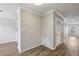 Hallway with hardwood flooring at 6806 Glenridge Dr # E, Atlanta, GA 30328