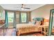 Serene bedroom with natural light, stylish decor, and a calming color palette for restful nights at 1384 Independence Way, Marietta, GA 30062
