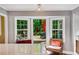 Bright kitchen featuring quartz counters and an inviting view of the outdoor patio and backyard at 1384 Independence Way, Marietta, GA 30062