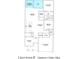 Floor plan for a 3-bedroom, 3-bath home with a spacious living room and patio at 169 Hickory Bluffs Pkwy, Canton, GA 30114
