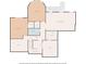 A detailed floor plan showcasing the layout of several bedrooms and a billiard room at 4910 Aldbury Ln, Suwanee, GA 30024