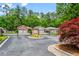The Cottages of Acworth's gated entrance provides security and curb appeal to this well-maintained neighborhood at 4068 Cottage Oaks Dr, Acworth, GA 30101