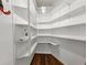Large walk-in pantry with shelving at 4820 Yeager Rd, Douglasville, GA 30135