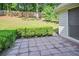 A nice stone patio outside of the house at 1411 Blackland Trl, Lawrenceville, GA 30043