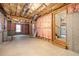 Unfinished basement with concrete floors, insulation, and lots of potential at 1595 Cedar Hl, Douglasville, GA 30134