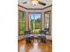 Cozy kitchen nook with lots of natural light and two chairs that make the best of the natural view at 440 Laurian Nw Way, Kennesaw, GA 30144