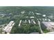 An elevated view showcases a cozy community surrounded by dense trees, offering residents both seclusion and convenience at 76 Forrest Pl, Atlanta, GA 30328