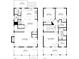 Home featuring two floors with detailed layouts, including bedrooms, kitchen, living room and more at 207 Wesley Ne Ave, Atlanta, GA 30307