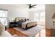 Airy bedroom featuring neutral tones, stylish furnishings, and natural light at 513 Boulevard Se, Atlanta, GA 30312