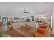Expansive living room connects to the kitchen, featuring an open layout and stylish decor at 1421 Hendon Rd, Woodstock, GA 30188