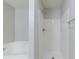Bright bathroom with a shower and bathtub at 4844 W Park Cir # 4844, College Park, GA 30349
