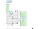 Detailed floor plan showcasing the layout of rooms, including bedrooms, living spaces, and bathrooms at 55 Fox Chase, Covington, GA 30016