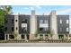 Three units are showcased in this modern building with ample windows at 1954 8Th St, Chamblee, GA 30341
