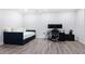Finished basement featuring a sleeping nook and an office space at 2610 Oglethorpe Ne Cir, Brookhaven, GA 30319