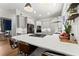 Modern kitchen boasts a large island, stainless steel appliances, and stylish bar stool seating at 2936 Summitop Ne Rd, Marietta, GA 30066