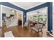 Inviting living room with hardwood floors, comfortable seating, and an open layout perfect for entertaining at 2936 Summitop Ne Rd, Marietta, GA 30066
