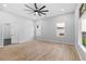 Bright and airy bedroom with large windows and hardwood floors at 378 Grant Park Pl, Atlanta, GA 30315