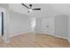 Bedroom featuring hardwood floors, neutral walls, and closet at 378 Grant Park Pl, Atlanta, GA 30315