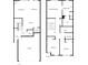 Detailed floor plan showcases the layout of the home, including living spaces, bedrooms, and bathrooms at 6780 Cedar Glen Rd, Peachtree Corners, GA 30360
