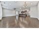 Bright living room features hardwood floors and an open-concept kitchen at 1020 Broadview Dr, Marietta, GA 30062