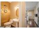 Modern powder room with sleek fixtures and contemporary design at 3192 Paces Mill Rd, Atlanta, GA 30339