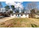 Charming single-story home features a bright blue front door, painted brick, and a well-maintained front yard at 3224 Canary Ct, Decatur, GA 30032