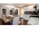 Kitchen featuring stainless steel appliances, granite countertops, and a stylish backsplash at 3224 Canary Ct, Decatur, GA 30032