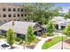 Charming restaurant with inviting outdoor patio seating and professional landscaping and manicured lawns at 320 Shady Grove Ln, Alpharetta, GA 30009