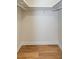Empty closet with wood floors and overhead lighting at 4700 Cascade Sw Rd, Atlanta, GA 30331